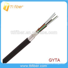 Cable óptico trenzado de la capa longitudinal de aluminio GYTA
